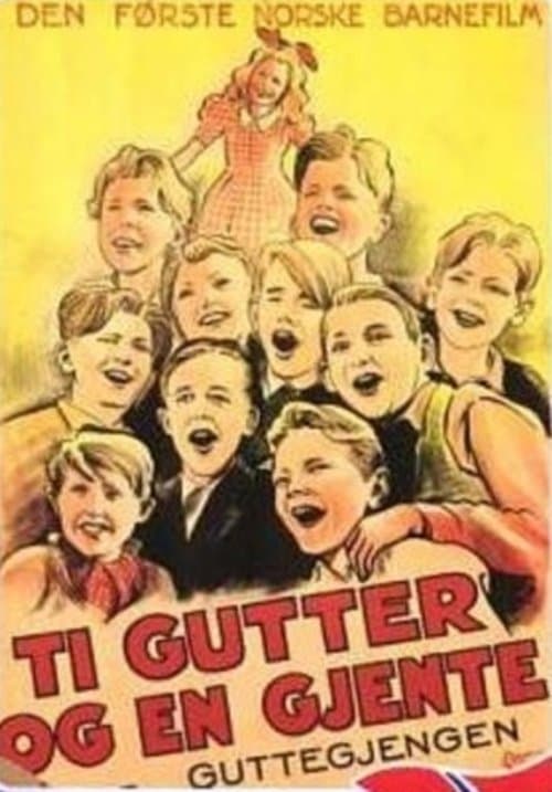 Ti gutter og en gjenteのポスター