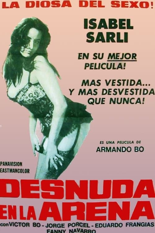 Desnuda en la arenaのポスター