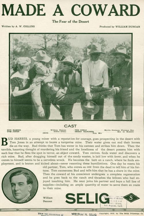 Made a Cowardのポスター