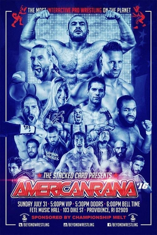 Beyond Americanrana 2016のポスター