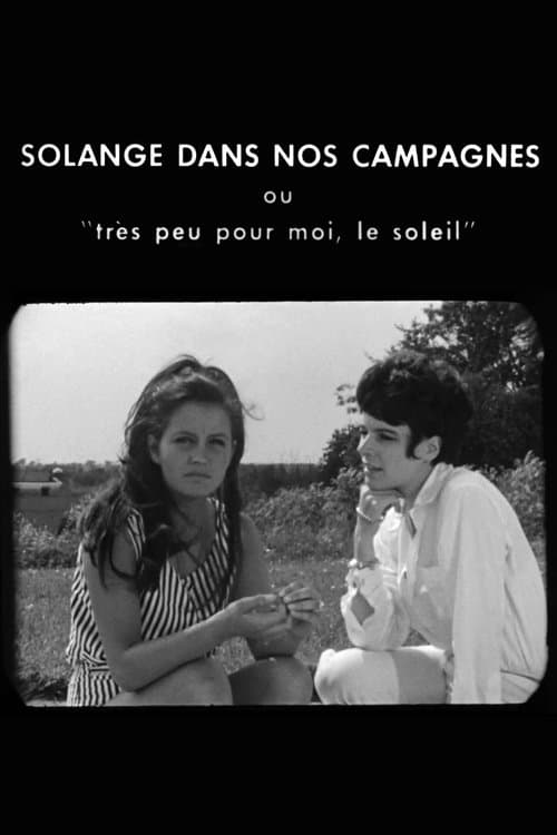 Solange dans nos campagnesのポスター