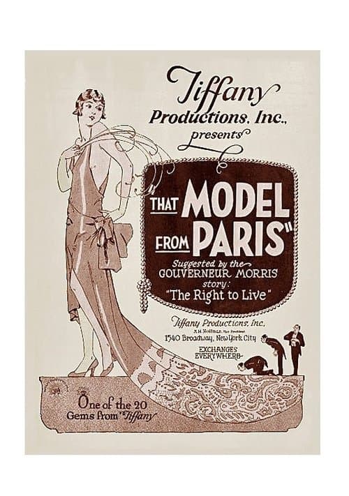 That Model from Parisのポスター