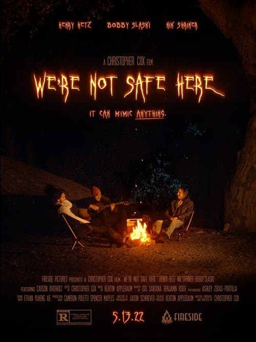 We're Not Safe Hereのポスター