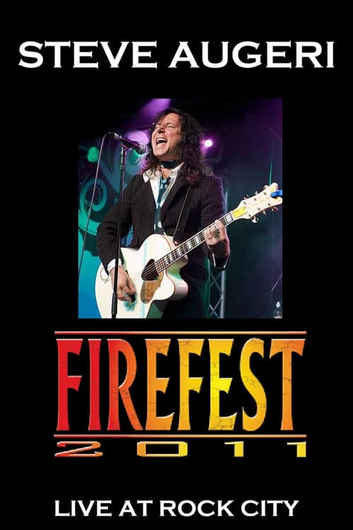 Steve Augeri: Live at Firefest 2011のポスター