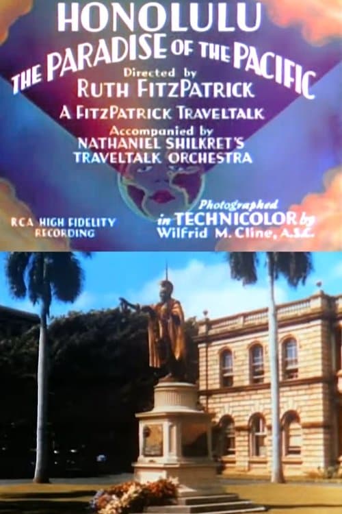 Honolulu: The Paradise of the Pacificのポスター