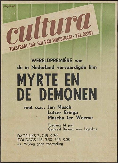 Myrte en de Demonenのポスター