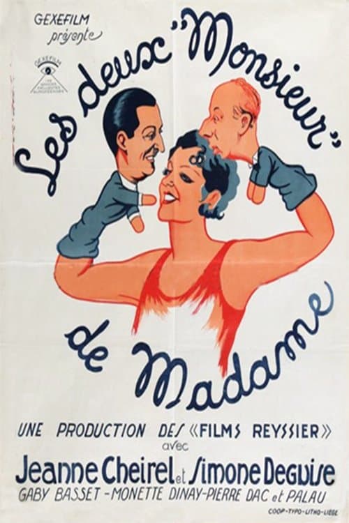 Les deux 'Monsieur' de Madameのポスター