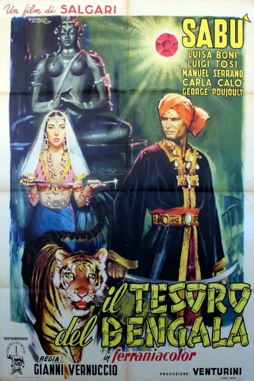 Il tesoro del Bengalaのポスター