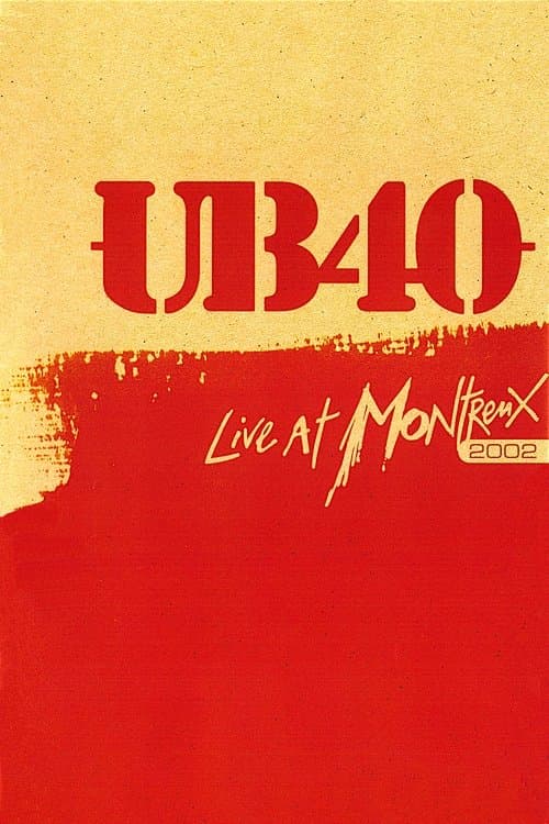 UB40 -  Live at Montreuxのポスター