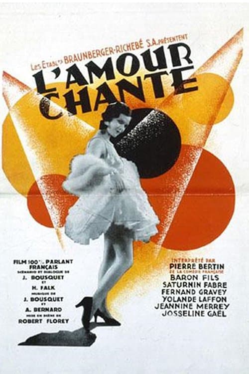 L'amour chanteのポスター