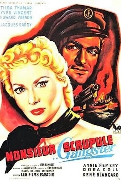 Monsieur Scrupule, gangsterのポスター