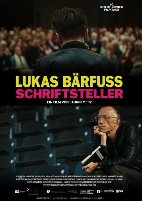Lukas Bärfuss – Schriftstellerのポスター