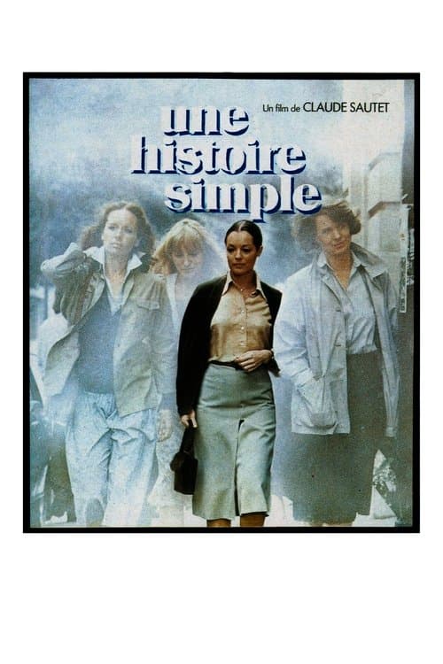 Une Histoire Simpleのポスター