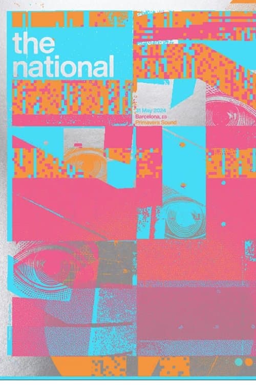 The National - Live at Primavera Sound Barcelona 2024のポスター