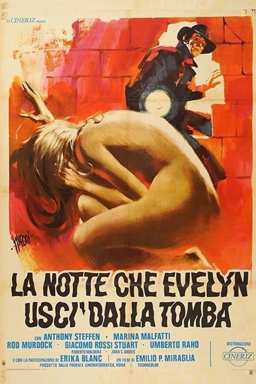 La notte che Evelyn uscì dalla tombaのポスター