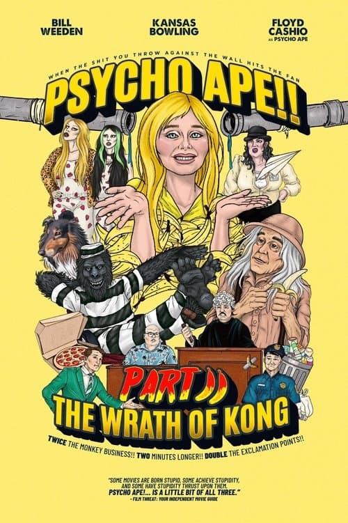 Psycho Ape!! Part II: The Wrath of Kongのポスター