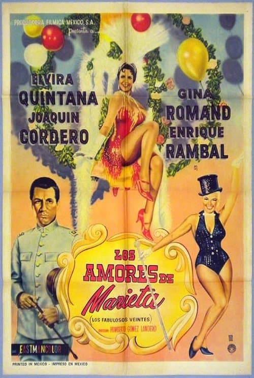 Los amores de Marieta (los fabulosos 20s)のポスター