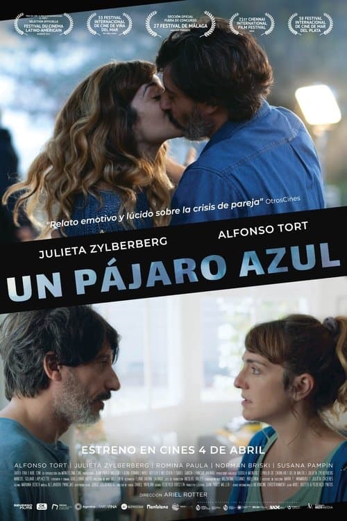 Un pájaro azulのポスター