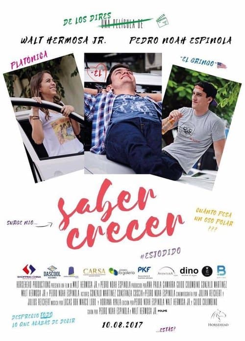 Saber crecerのポスター