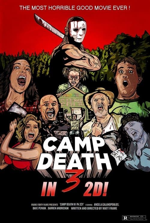 Camp Death III in 2D!のポスター