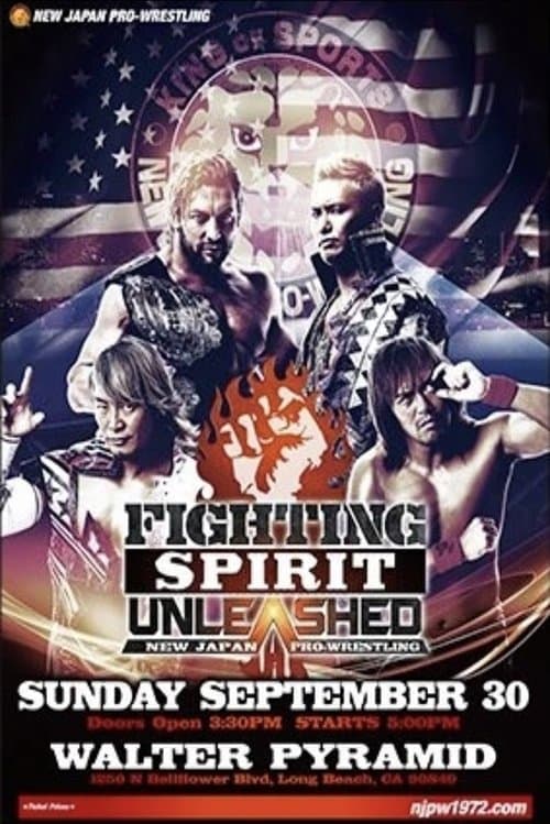 NJPW Fighting Spirit Unleashed 2018のポスター
