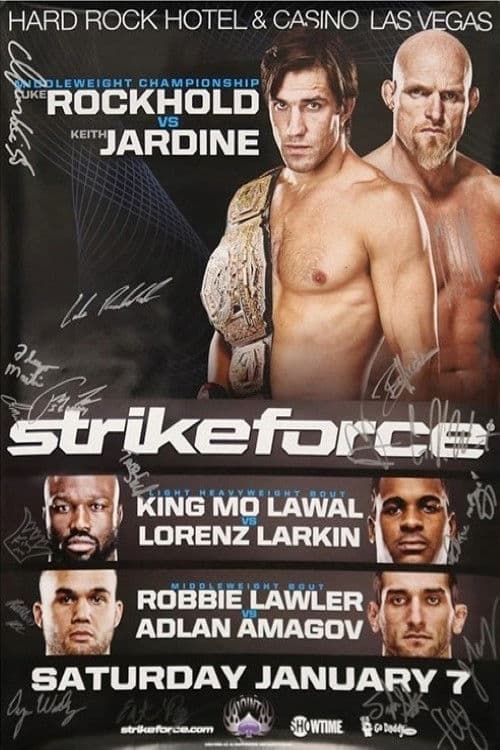 Strikeforce: Rockhold vs. Jardineのポスター