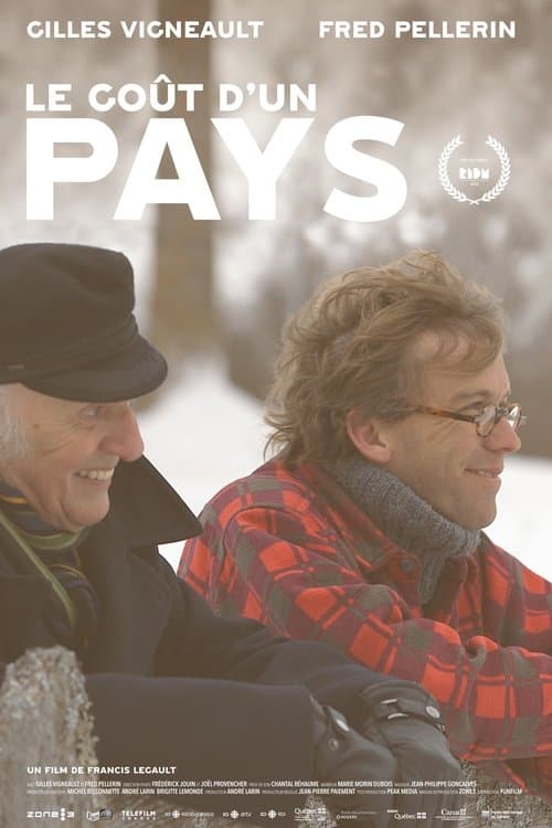 Le goût d'un paysのポスター