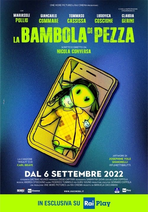 La bambola di pezzaのポスター