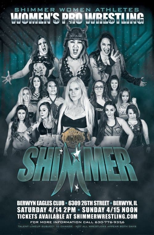 SHIMMER Women Athletes Volume 104のポスター