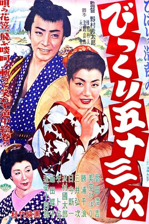びっくり五十三次のポスター