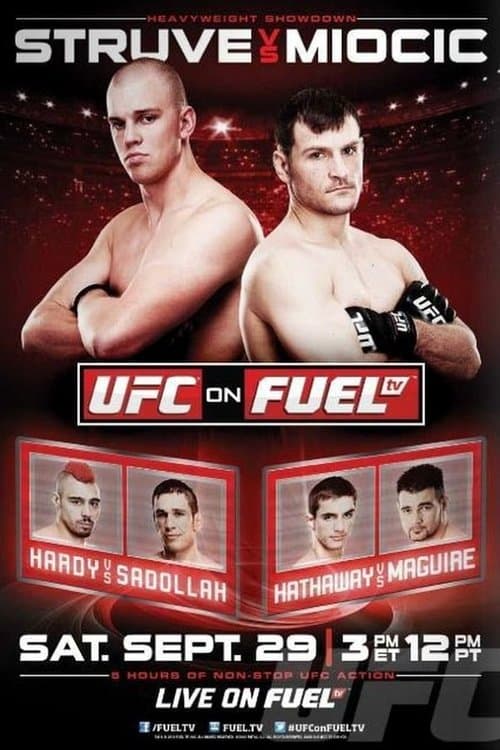UFC on Fuel TV 5: Struve vs. Miocicのポスター