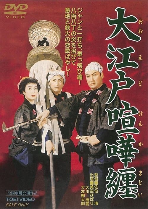 大江戸喧嘩纏のポスター