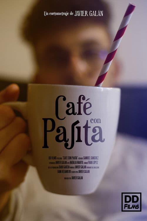 Café con Pajitaのポスター