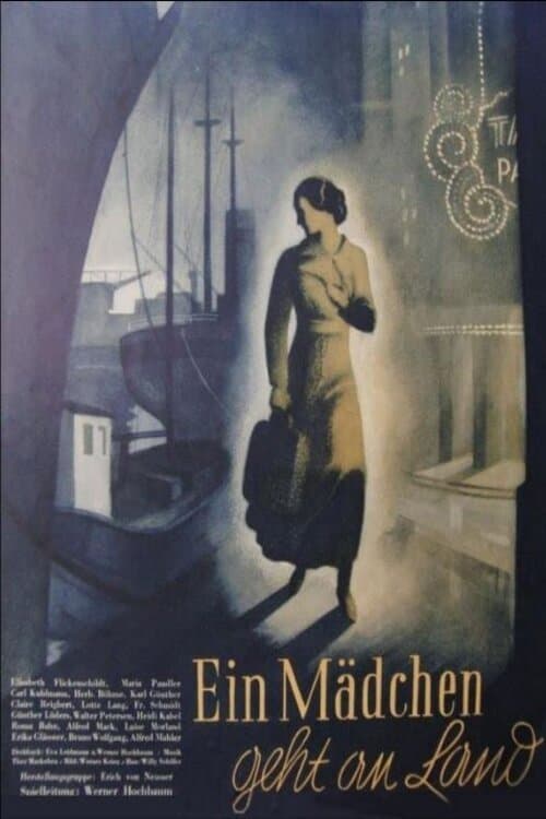 Ein Mädchen geht an Landのポスター