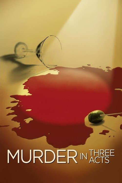 Murder in Three Actsのポスター