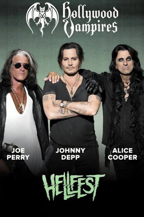 Hollywood Vampires Live at Hellfest 2018のポスター