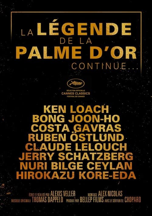 La légende de la Palme d'Or... continueのポスター