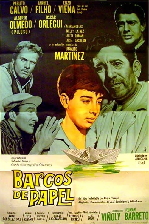 Barcos de papelのポスター
