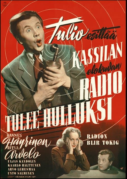 Radio tulee hulluksiのポスター