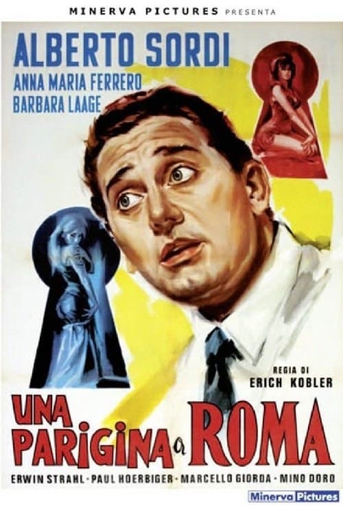 Una parigina a Romaのポスター