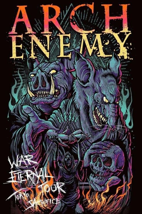 Arch Enemy: War Eternal Tour (Tokyo Sacrifice)のポスター