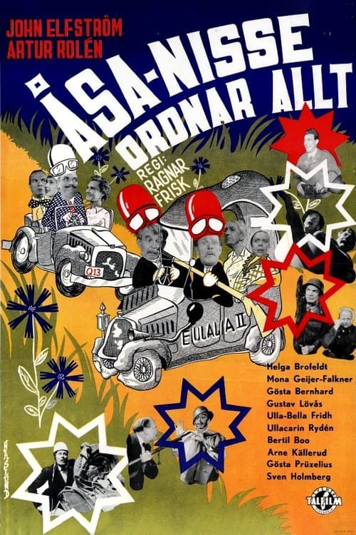 Åsa-Nisse ordnar alltのポスター