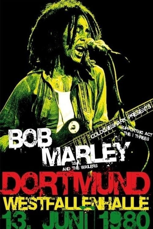 Bob Marley And The Wailers in der Westfalenhalle, Dortmund 1980のポスター