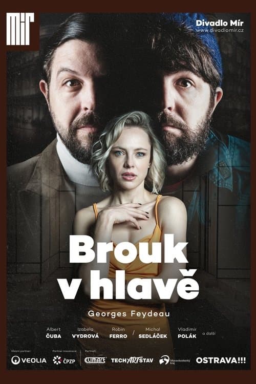 Brouk v hlavěのポスター