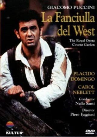 Puccini's La Fanciulla del Westのポスター