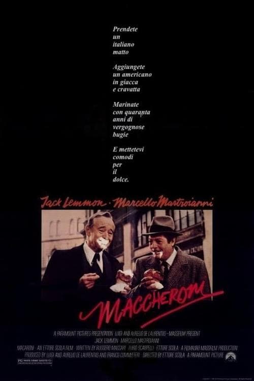 Maccheroniのポスター