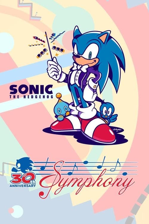 Sonic 30th Anniversary Symphonyのポスター