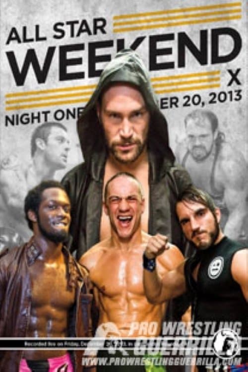 PWG: All Star Weekend X - Night Oneのポスター