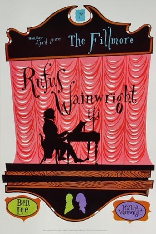 Rufus Wainwright: Live at the FiIlmoreのポスター