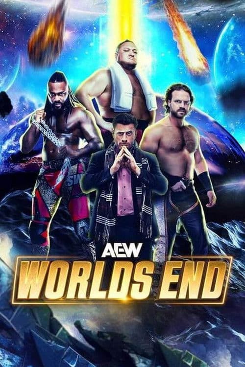 AEW Worlds End 2025のポスター